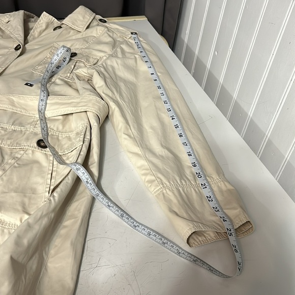 Denver Hayes, size 2XL cream color, trenchcoat for front pockets - Picture 11 of 11